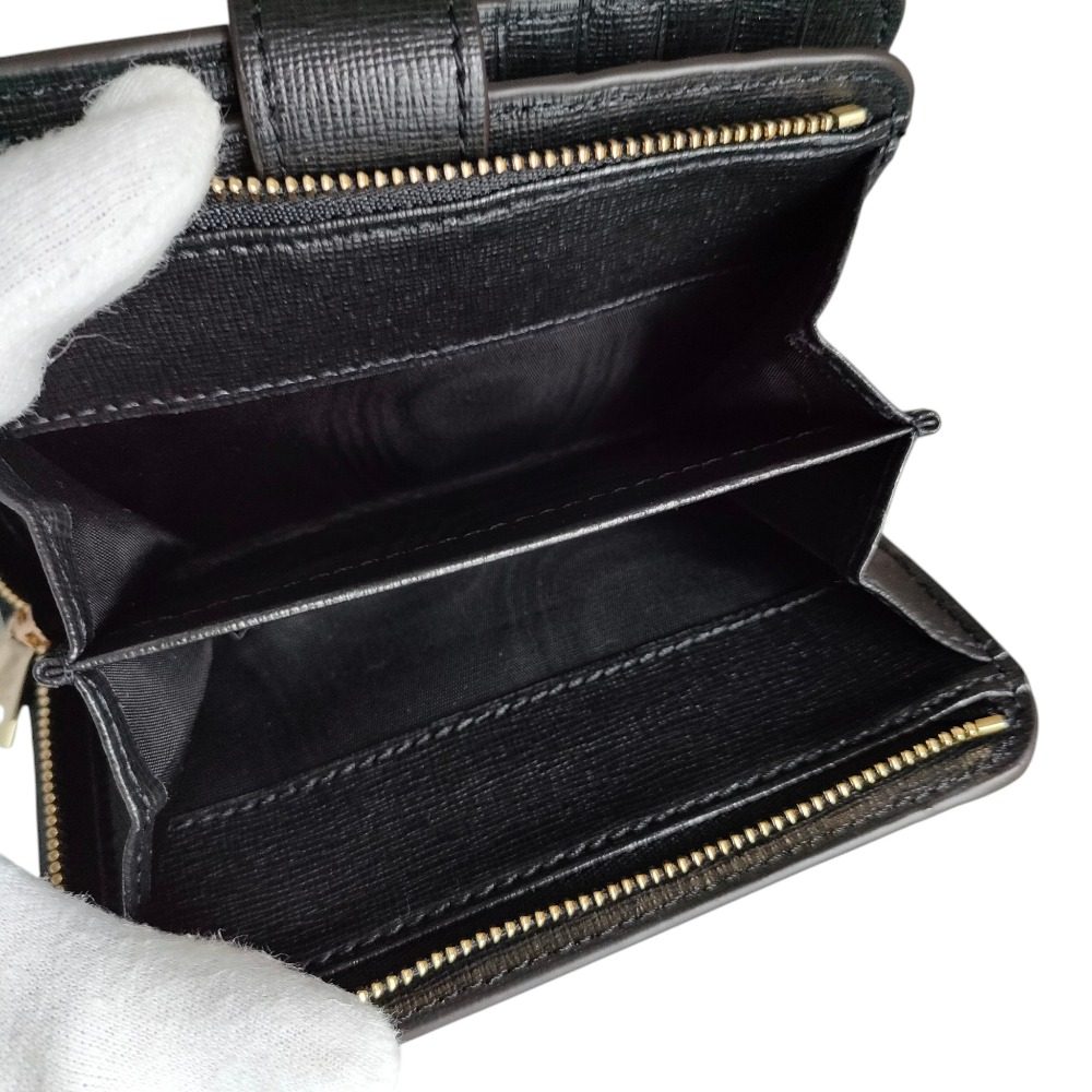 フルラ BABYLON S COMPACT WALLET サフィアーノレザー 二つ折り財布