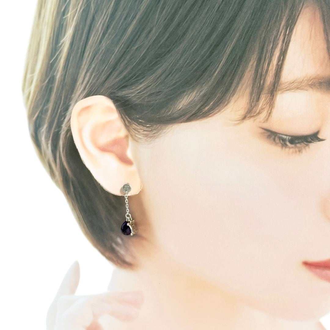 セリーヌ マカダム シルバー ピアス