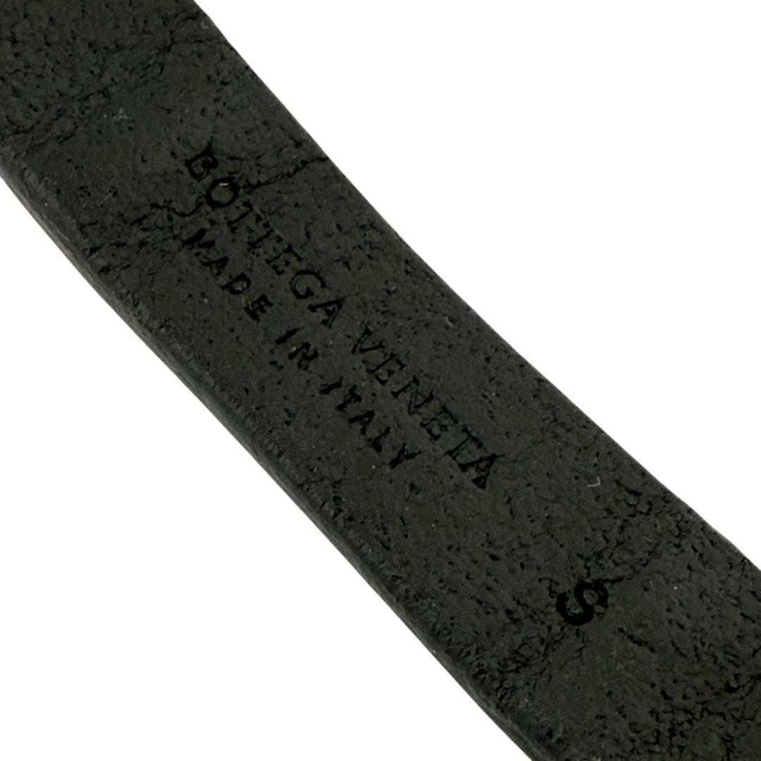 ボッテガヴェネタ シルバー レザーブレスレット