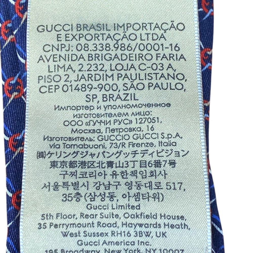グッチ シルクネクタイ