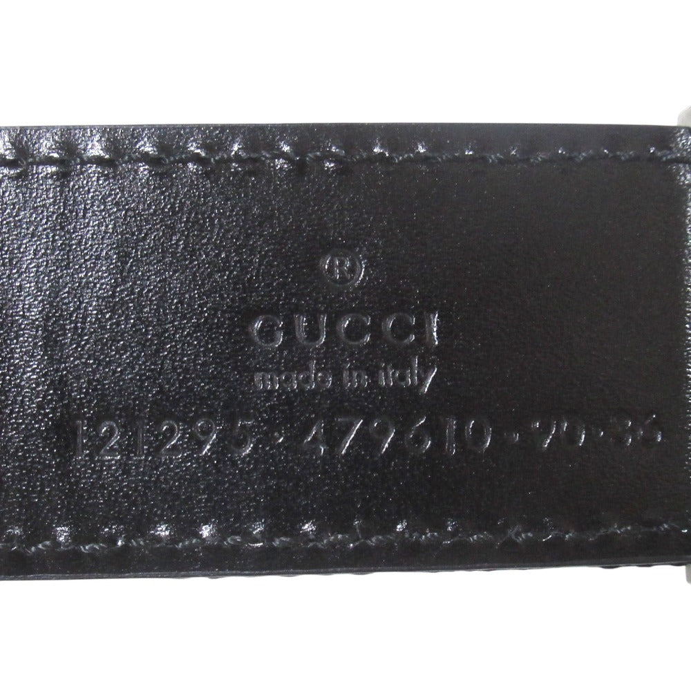 グッチ GGジャガード レザーベルト