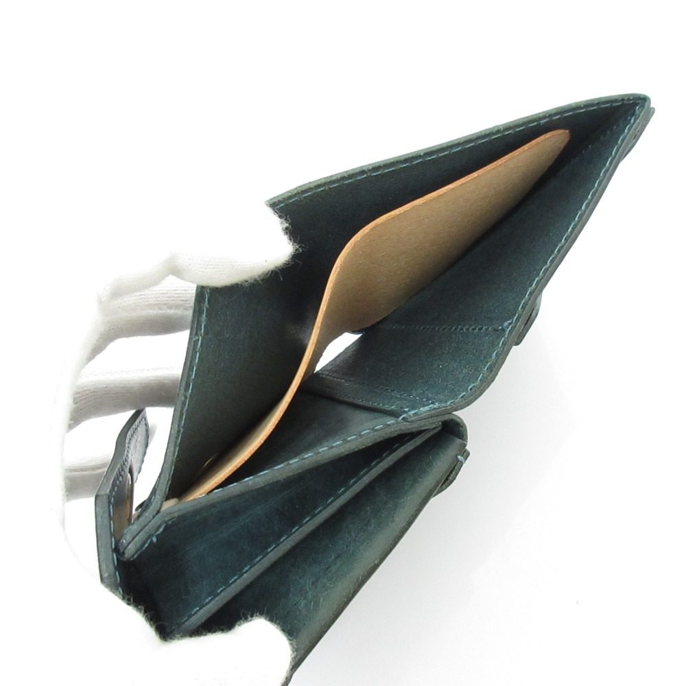 ビアベリー レザー二つ折り財布