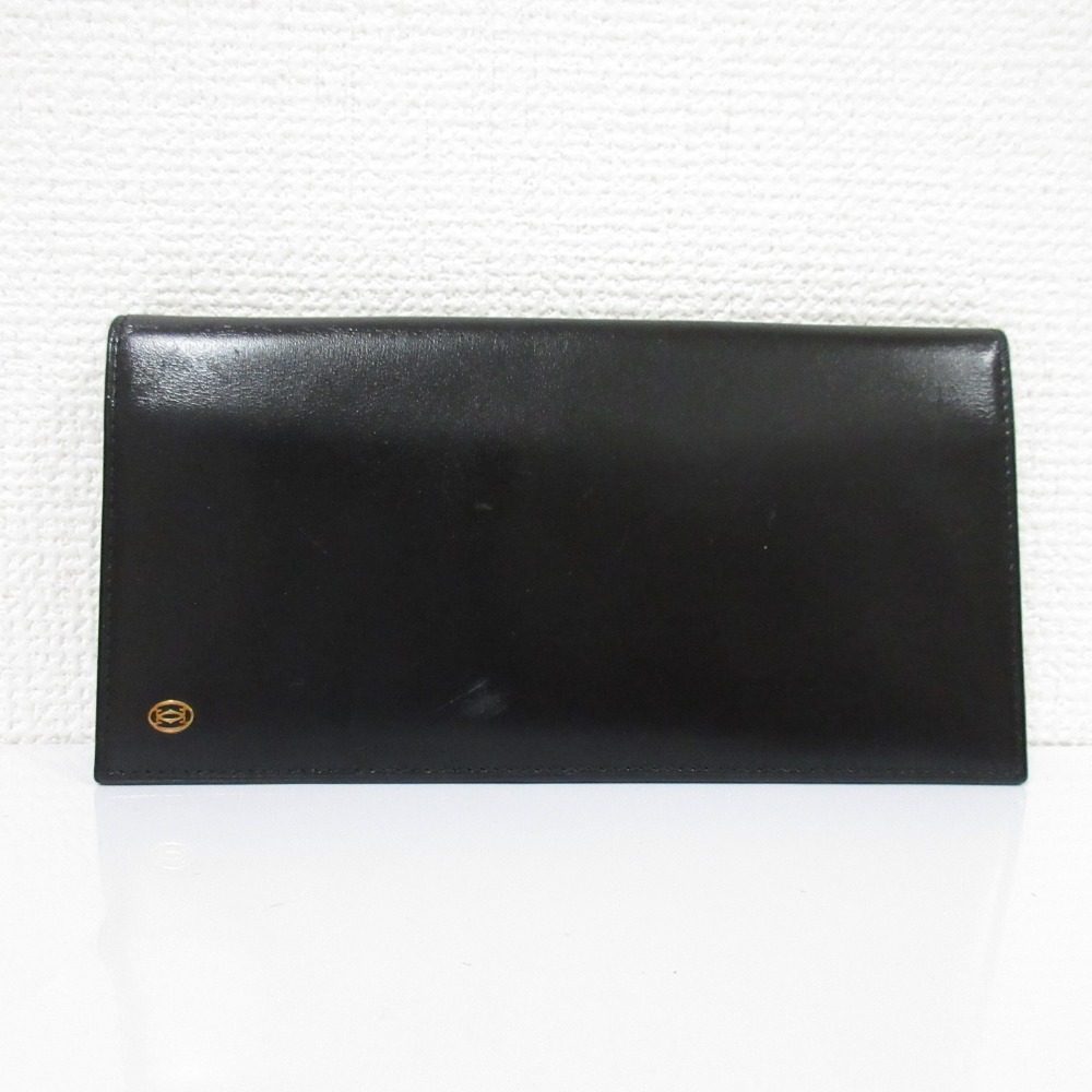 カルティエ パシャ レザー ロングウォレット