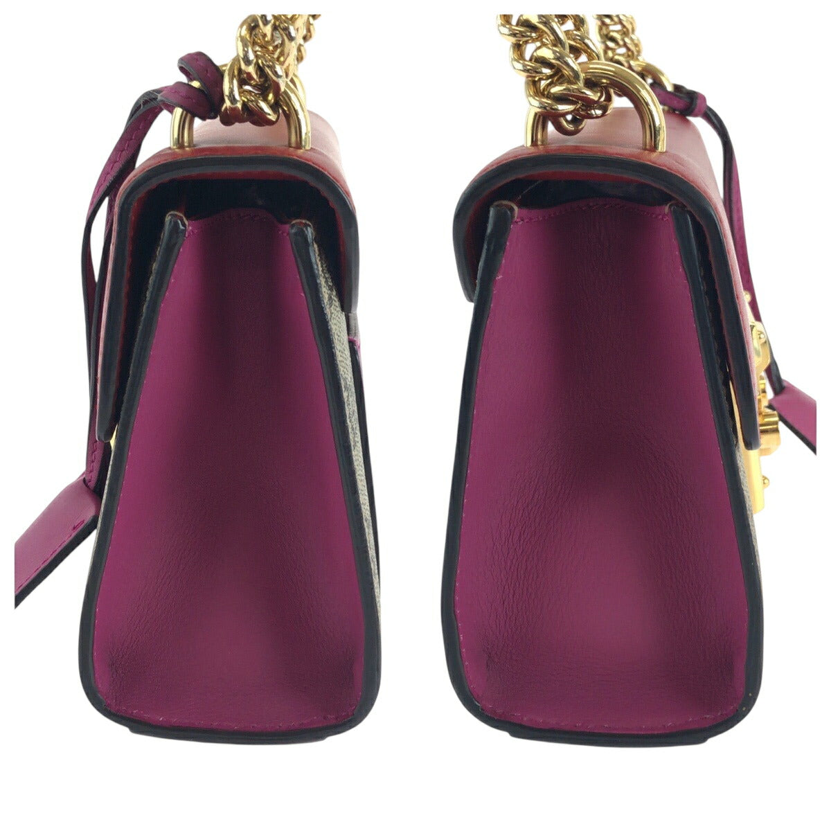 グッチ レディロック GGスプリームキャンバス ショルダーバッグ