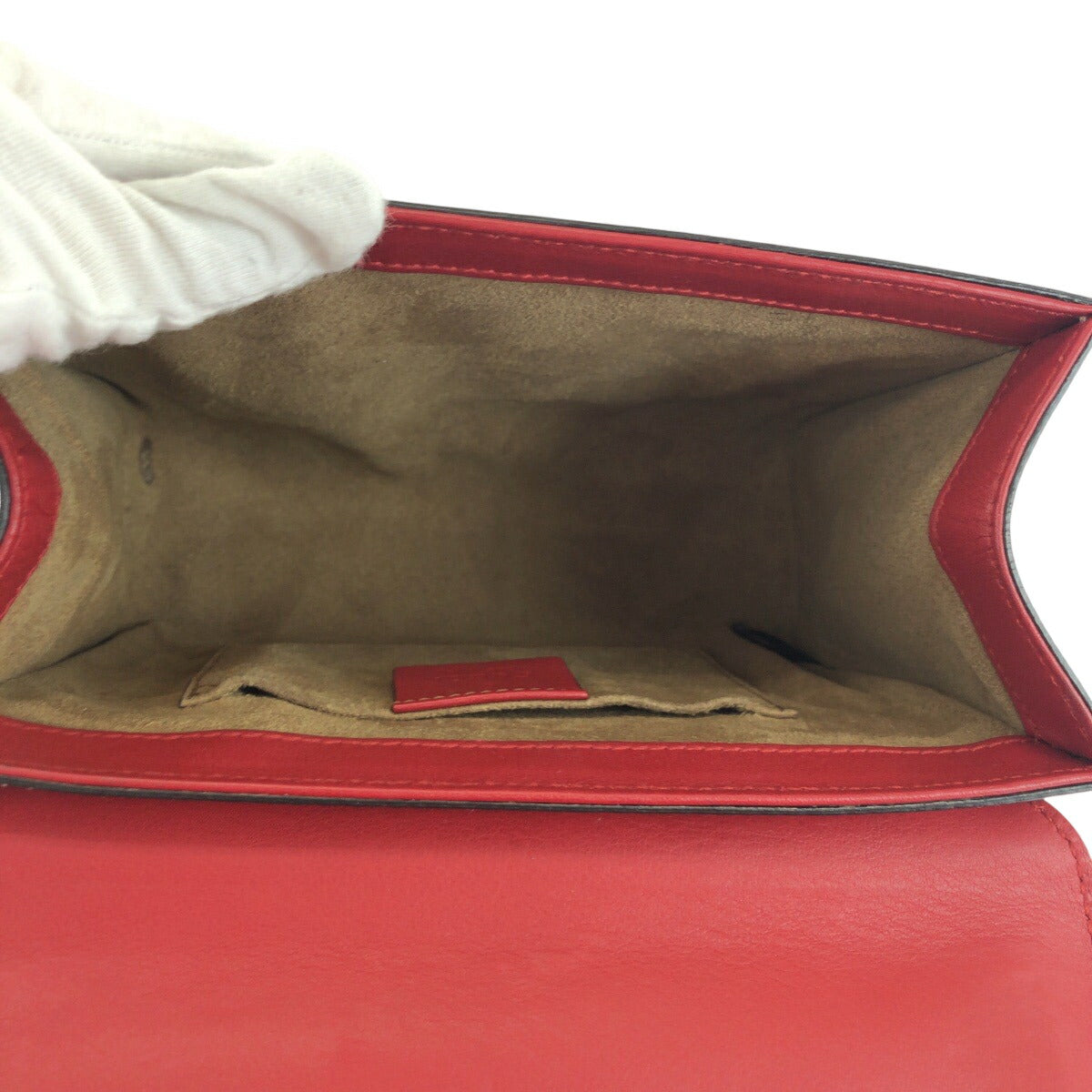 グッチ レディロック GGスプリームキャンバス ショルダーバッグ