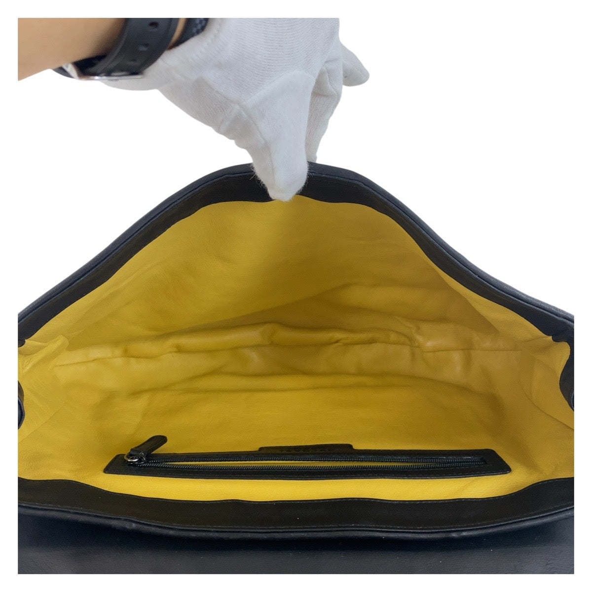 ブルガリ チャンドラ レザー パイソン 2wayショルダーバッグ