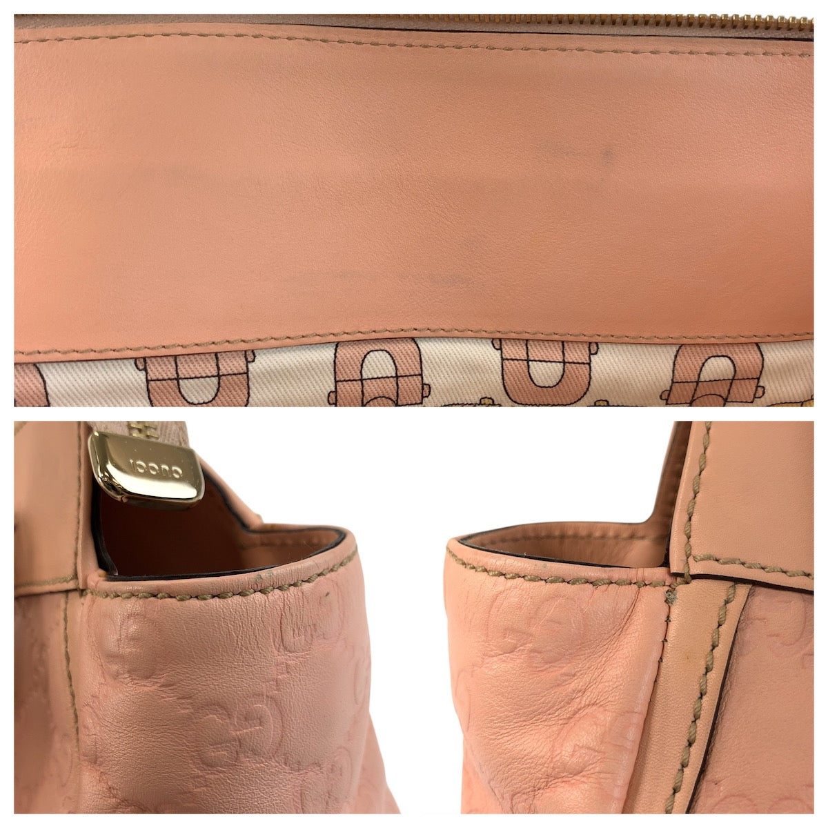 グッチ アビー グッチシマ レザー2wayバッグ