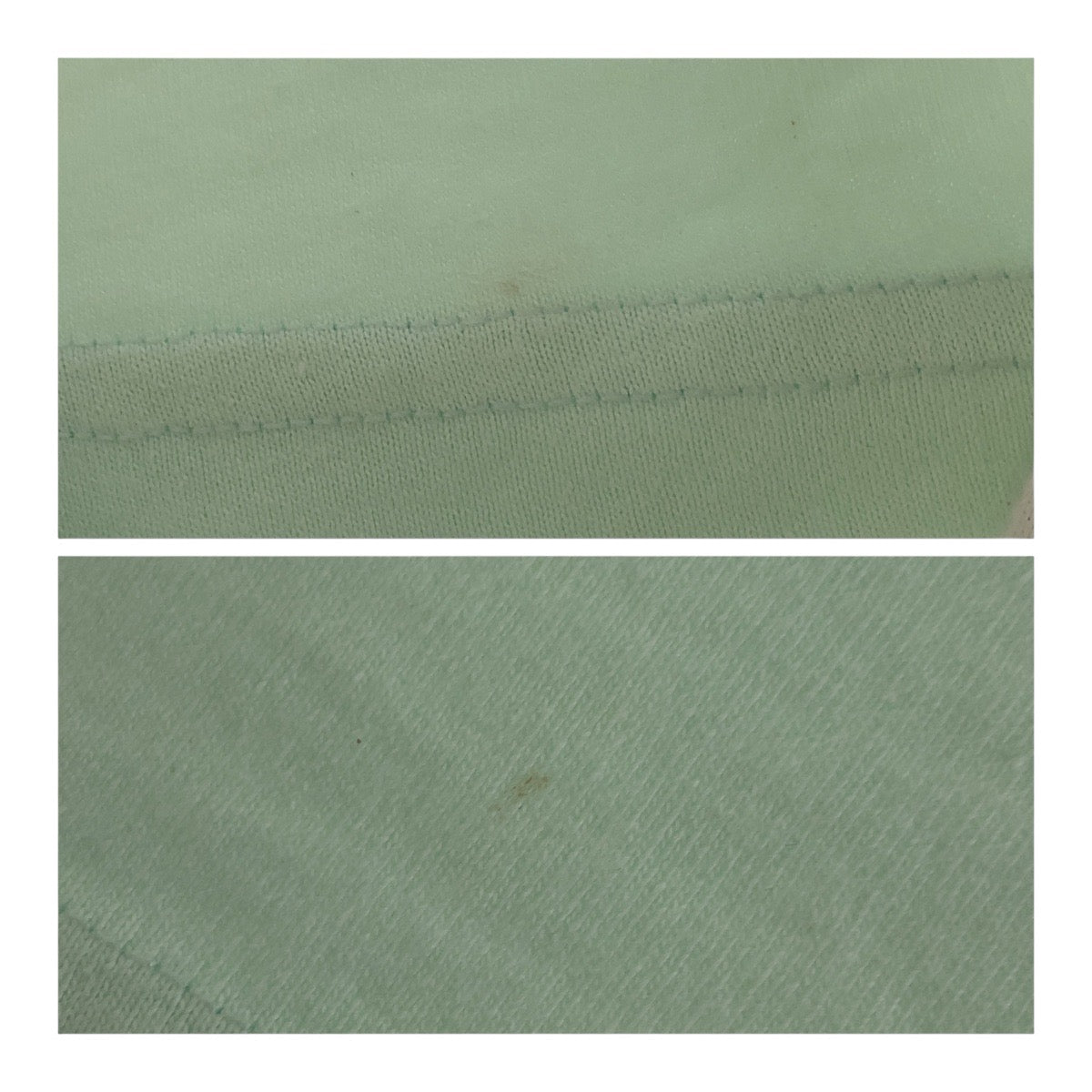 オフホワイト コットン 半袖Tシャツ