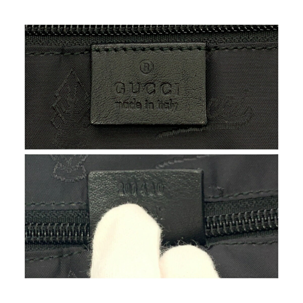 グッチ グッチシマ レザー ハンドバッグ