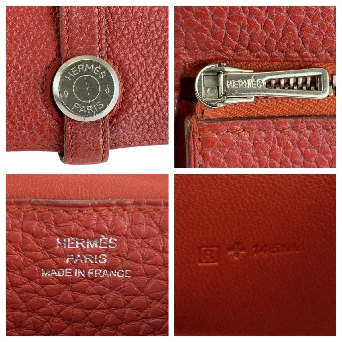 エルメス ドゴンロング トゴ 長財布