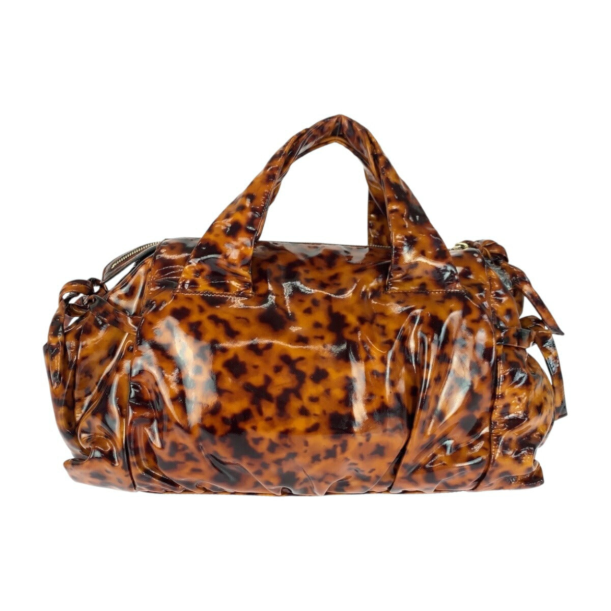 グッチ ヒステリア エナメル ハンドバッグ