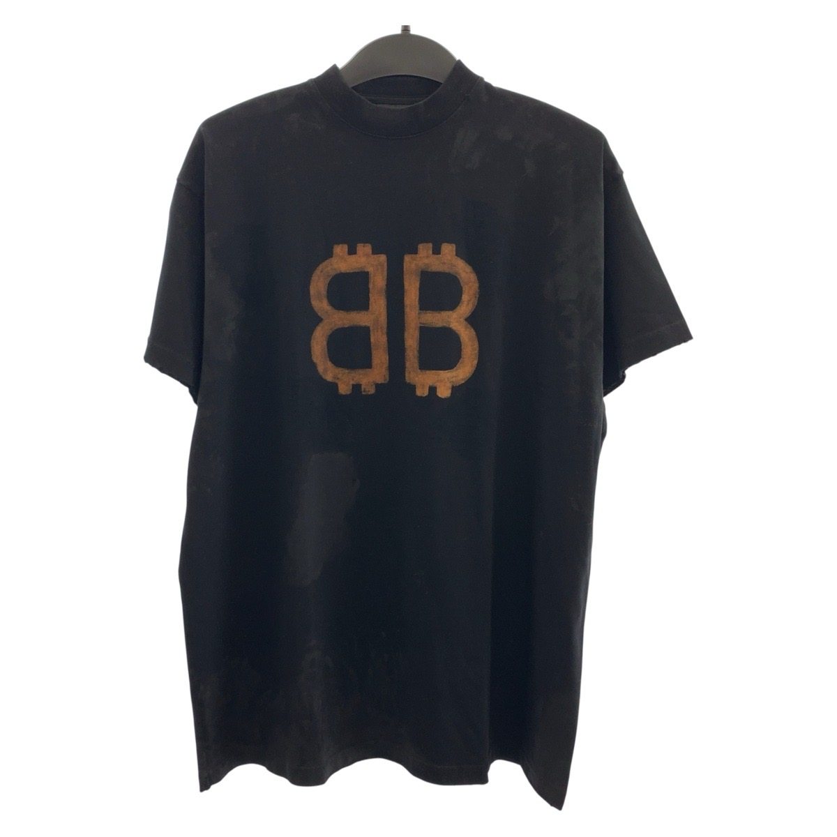 バレンシアガ BBロゴ コットン Tシャツ
