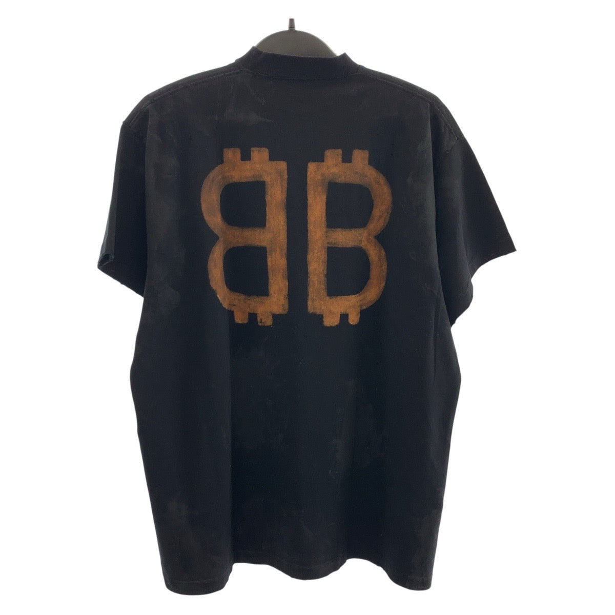 バレンシアガ BBロゴ コットン Tシャツ