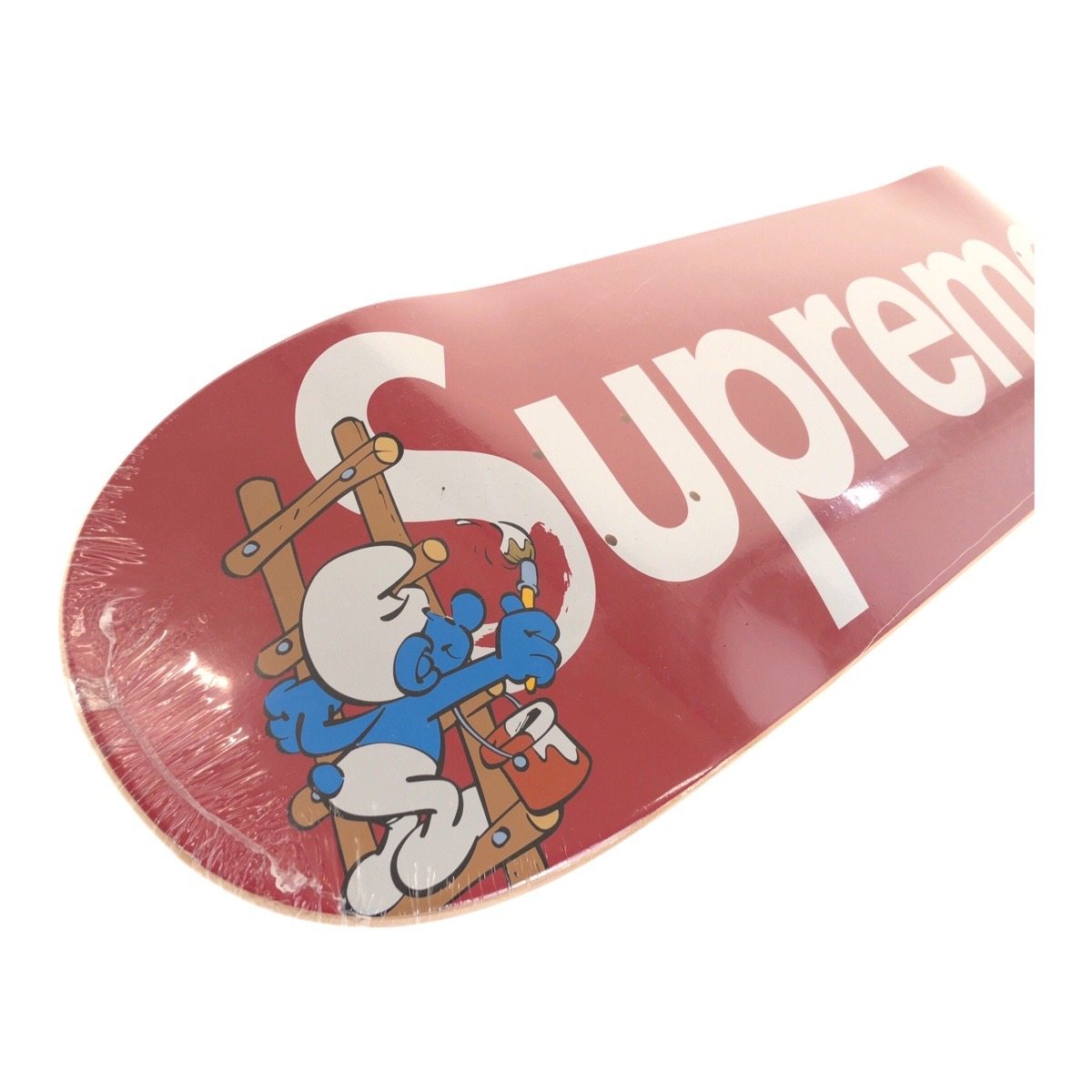 シュプリーム Smurfs Skateboard ウッドスケートボード