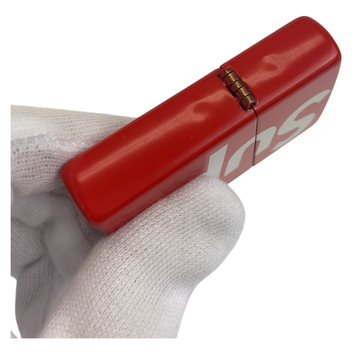 シュプリーム ロゴ ジッポー ブラス ライター