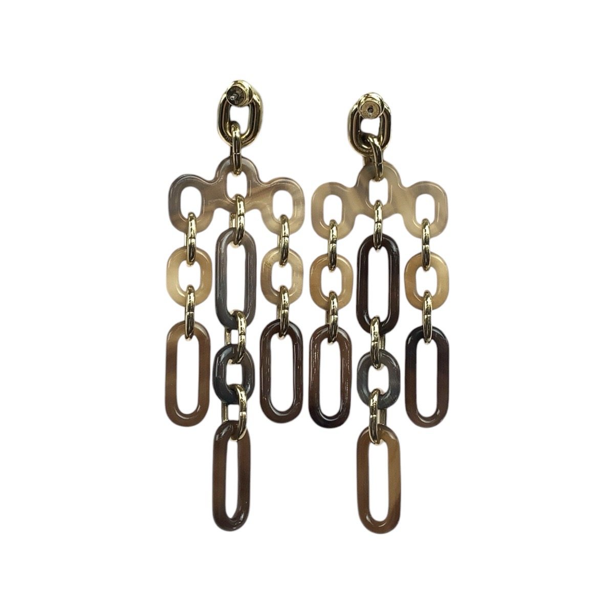 エルメス レジーユ バッファローホーン ピアス