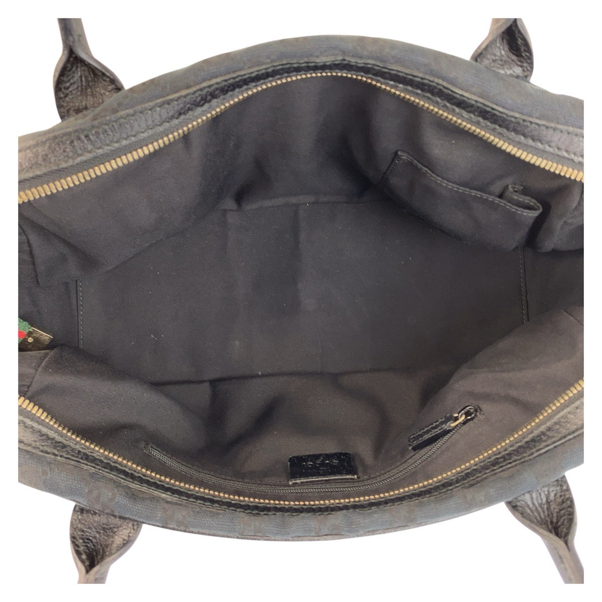 グッチ プリンシー GGキャンバス レザー ショルダーバッグ