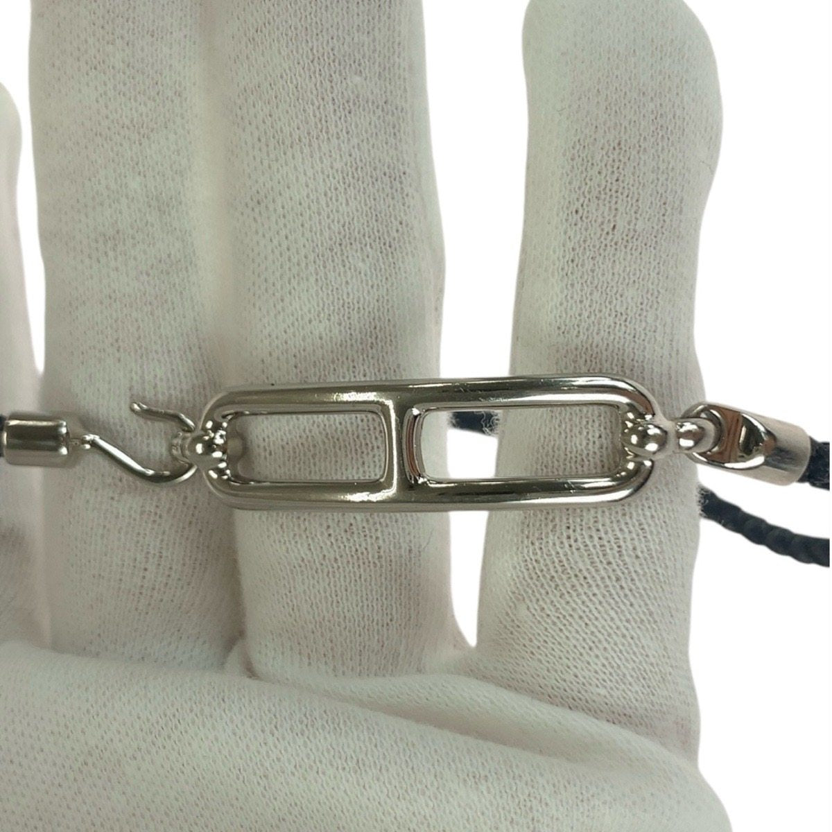 エルメス ルリ レザー メタル ブレスレット