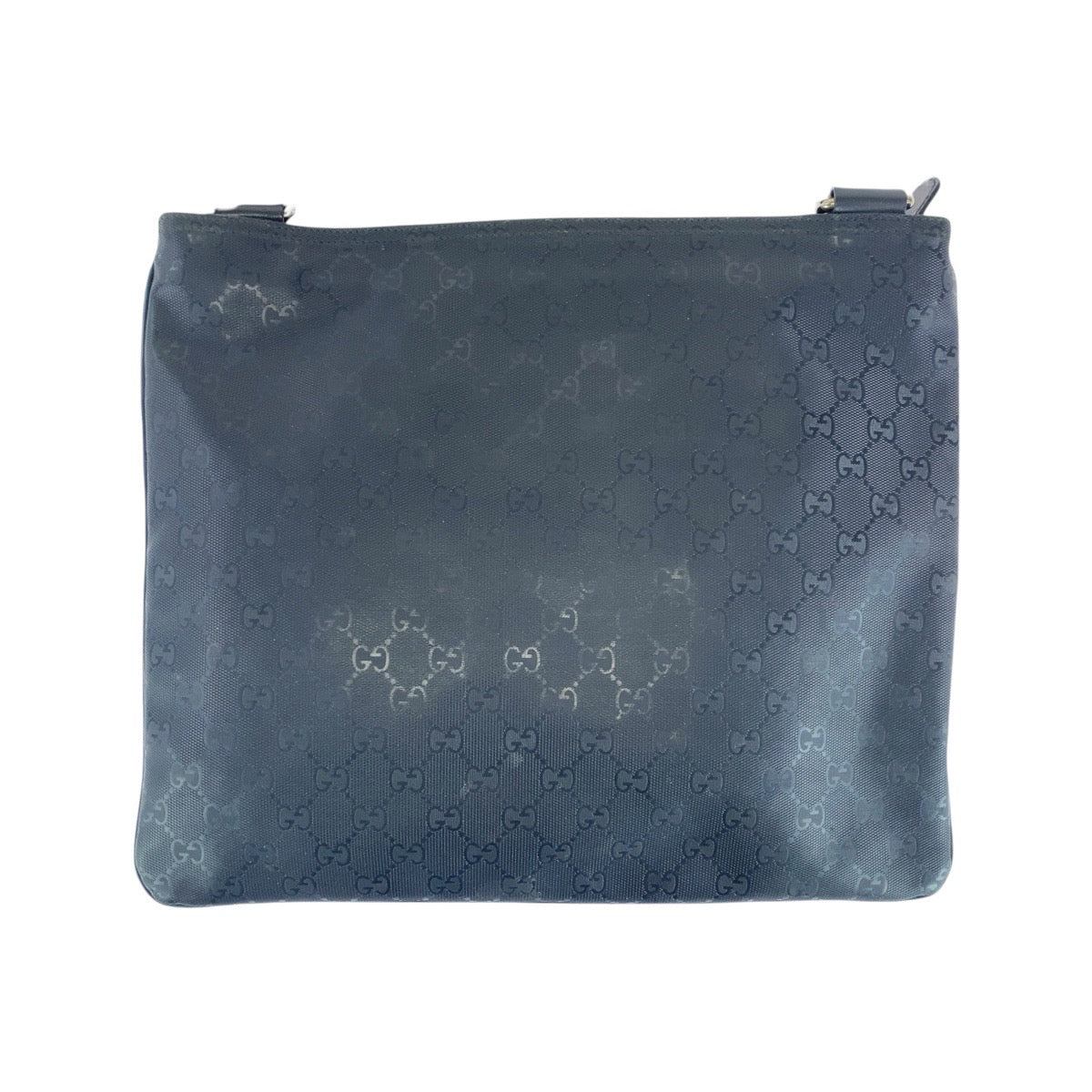 グッチ GGインプリメ GGキャンバス レザー ショルダーバッグ