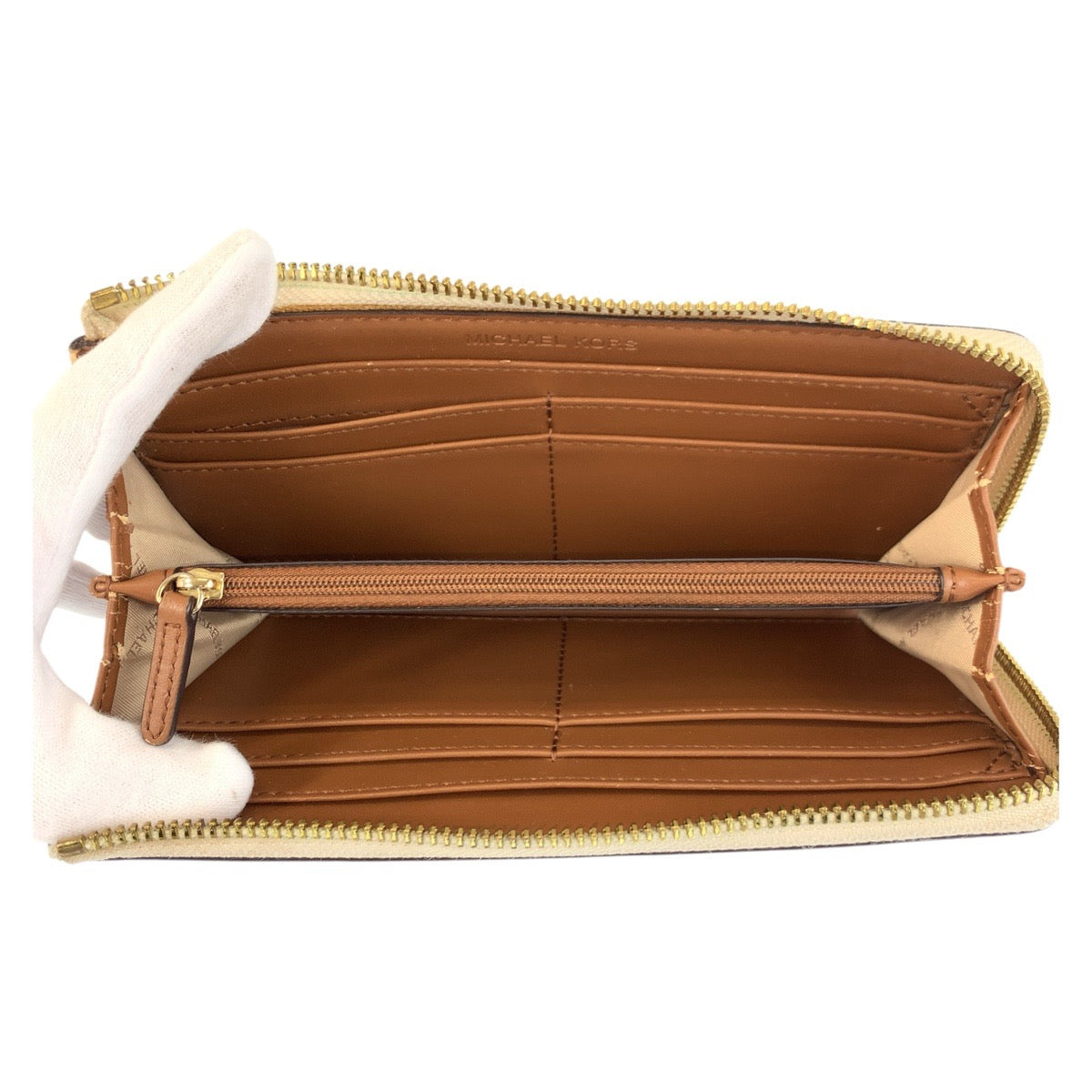 マイケルコース ジェットセットトラベル PVC ロングウォレット