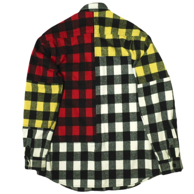 リアムホッジス PATCH WORK FLANNEL シャツ