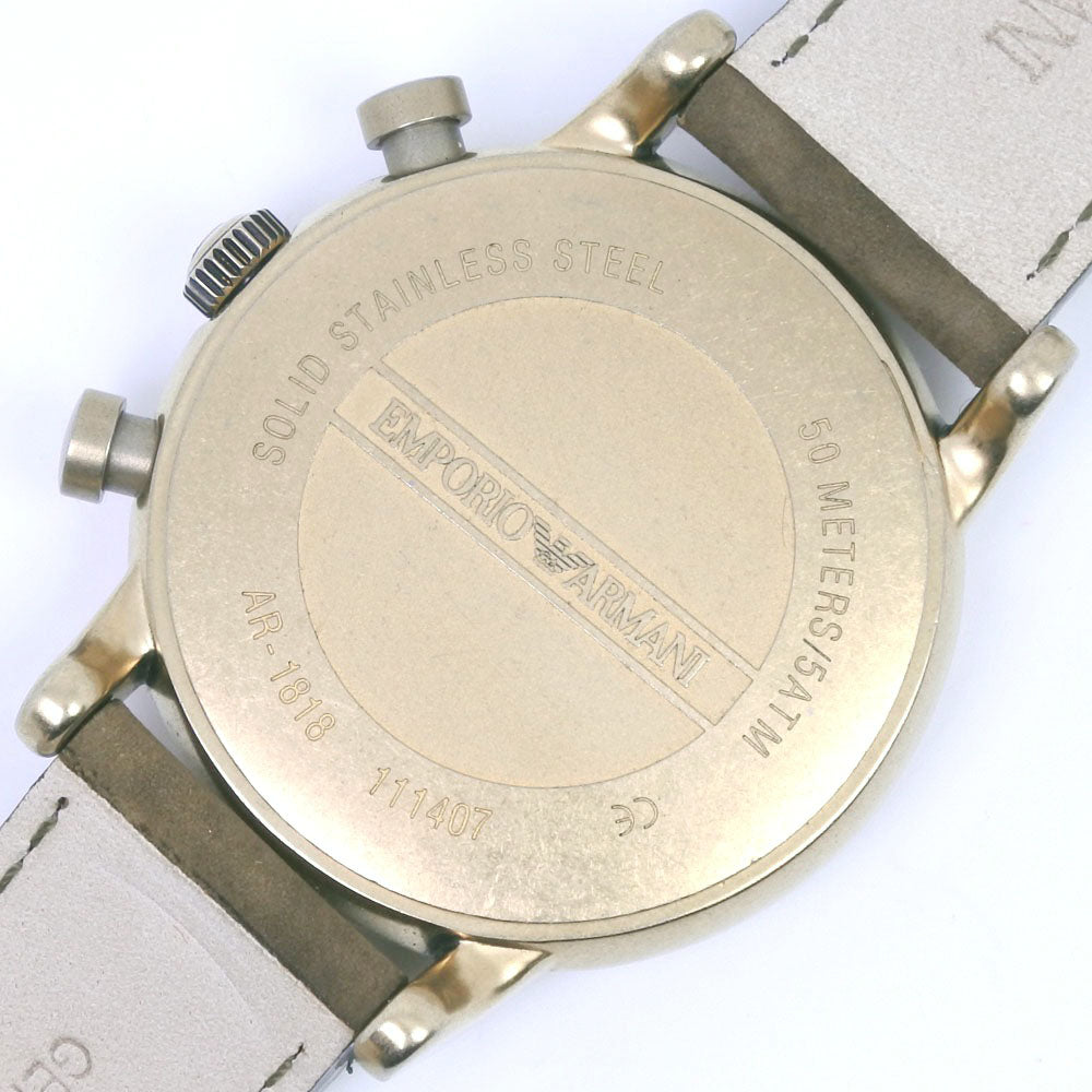 エンポリオ・アルマーニ AR-1818 ステンレススチール 腕時計