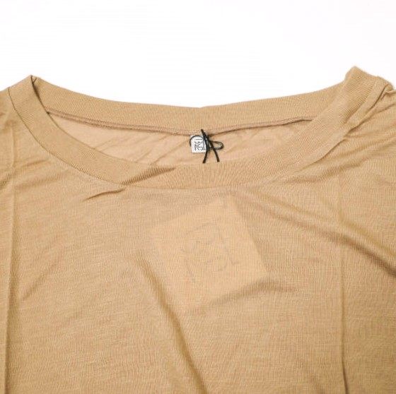 ベースレンジ LOOSE TEE バンブーリヨセルTシャツ