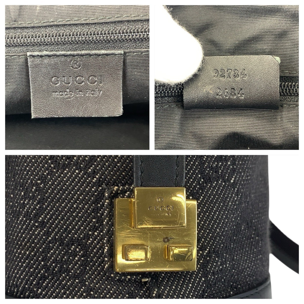 グッチ GGキャンバス ハンドバッグ