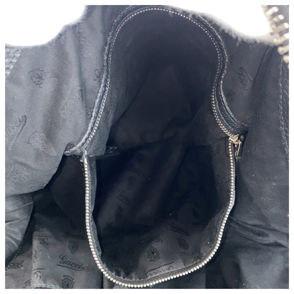 グッチ バンブー レザー2wayバッグ