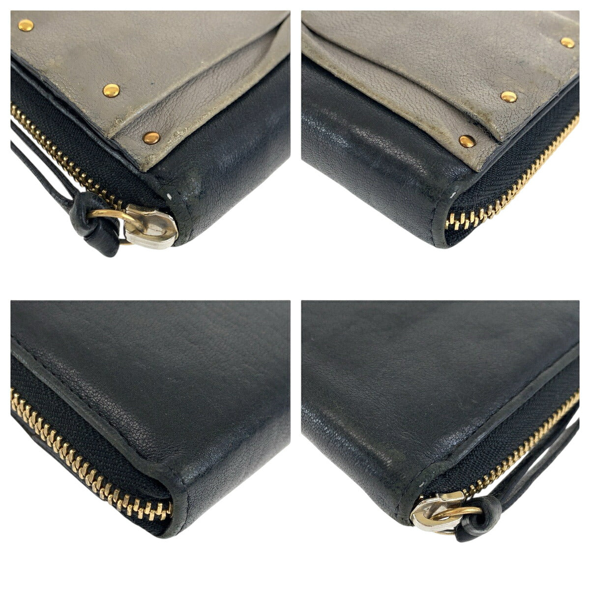 クロエ ジューン レザー長財布
