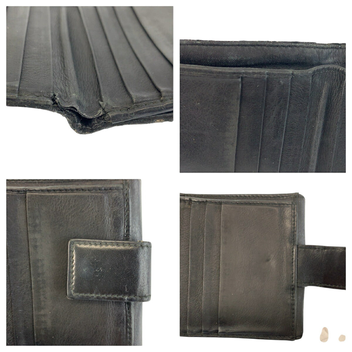 クリスチャンディオール トロッター キャンバスレザー折り財布