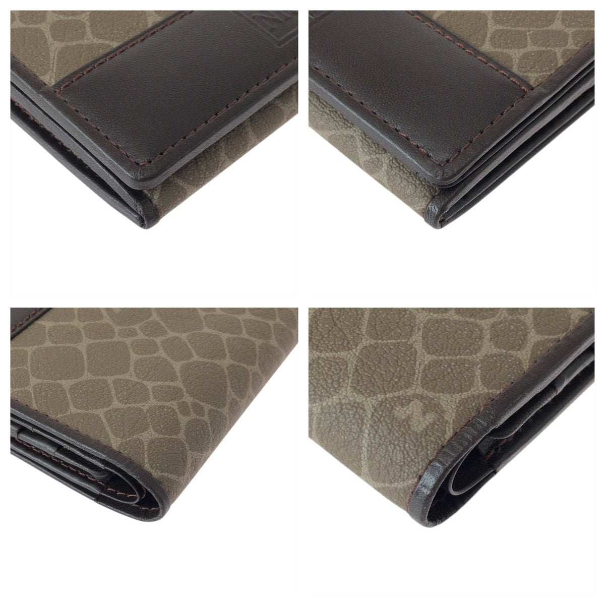 ニナリッチ レザー折り財布
