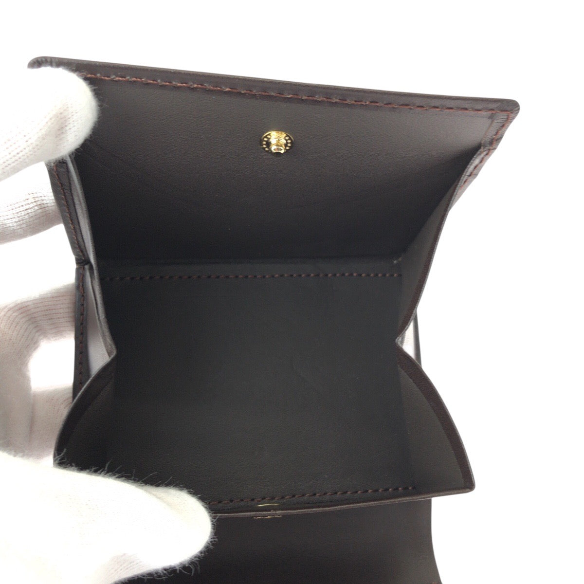 ニナリッチ レザー折り財布