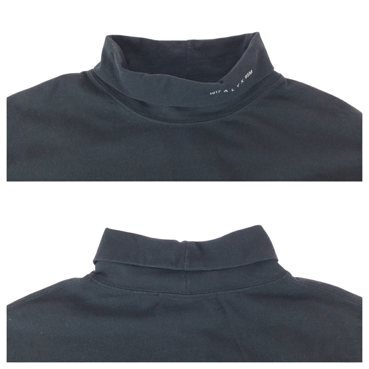 1017 ALYX 9SM コットンポリエステル長袖タートルネックTシャツ