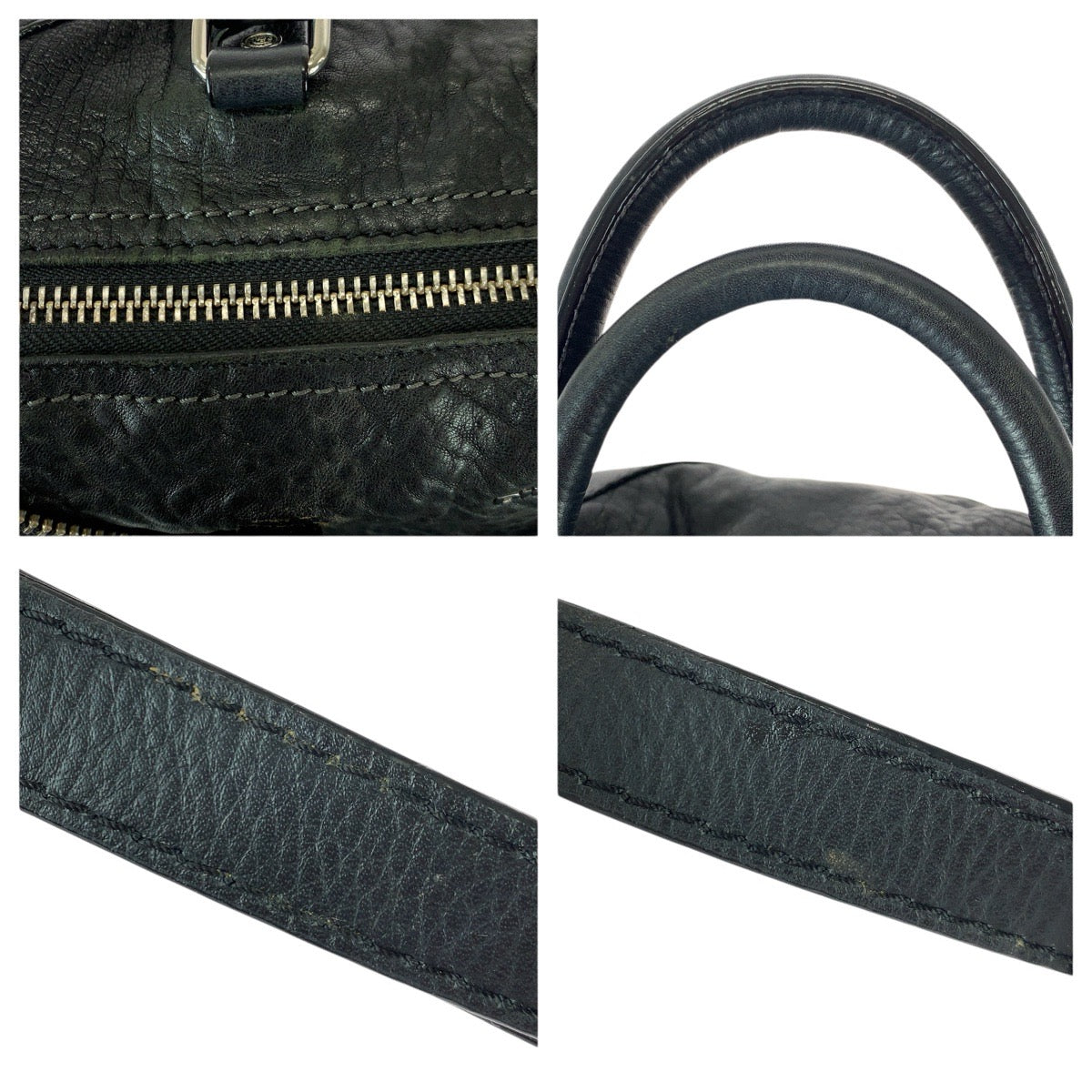 ディーゼル Le Zipper レザー2wayバッグ