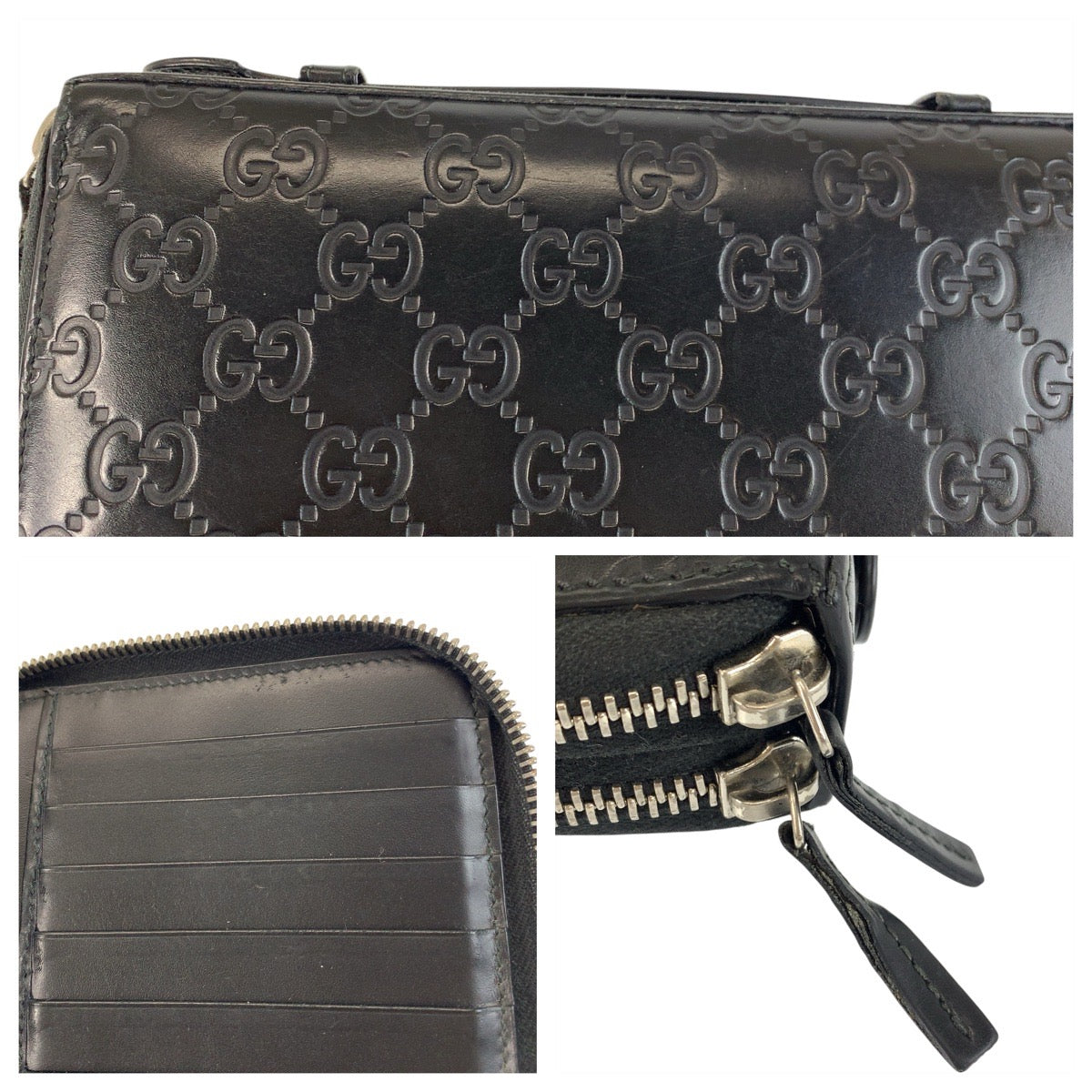 グッチ グッチシマ レザー長財布