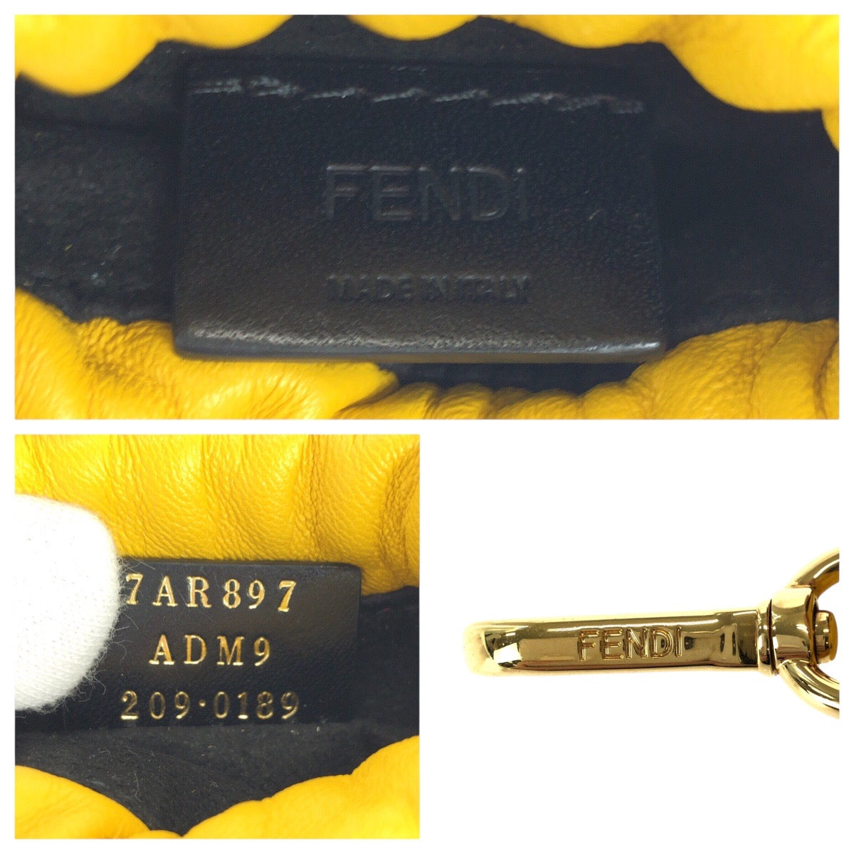 フェンディ レザー フォンポーチ