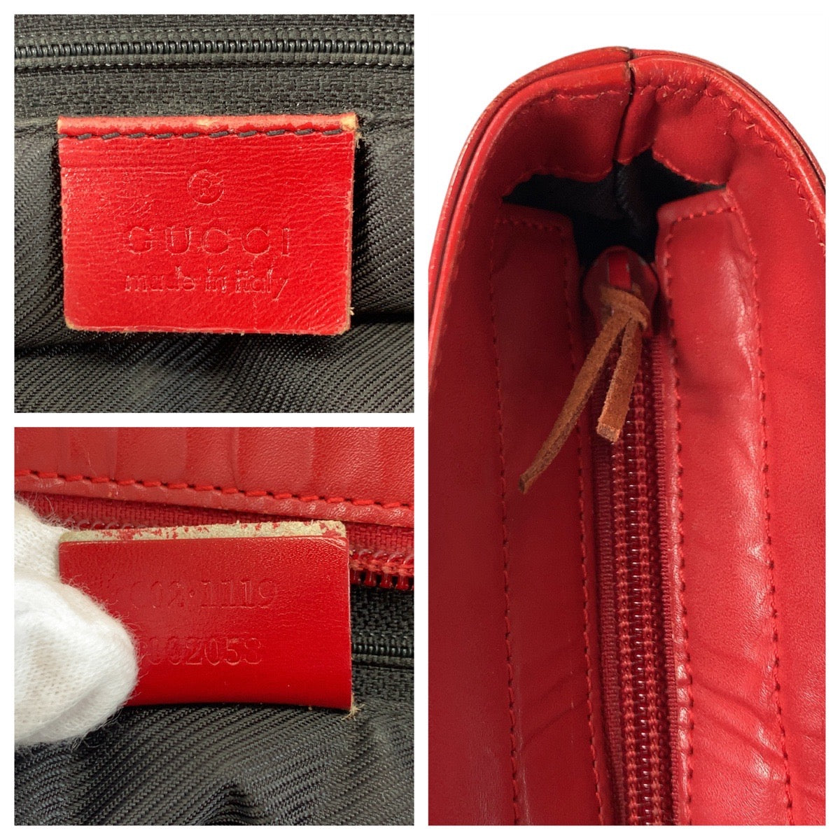 グッチ GGキャンバス レザー トートバッグ
