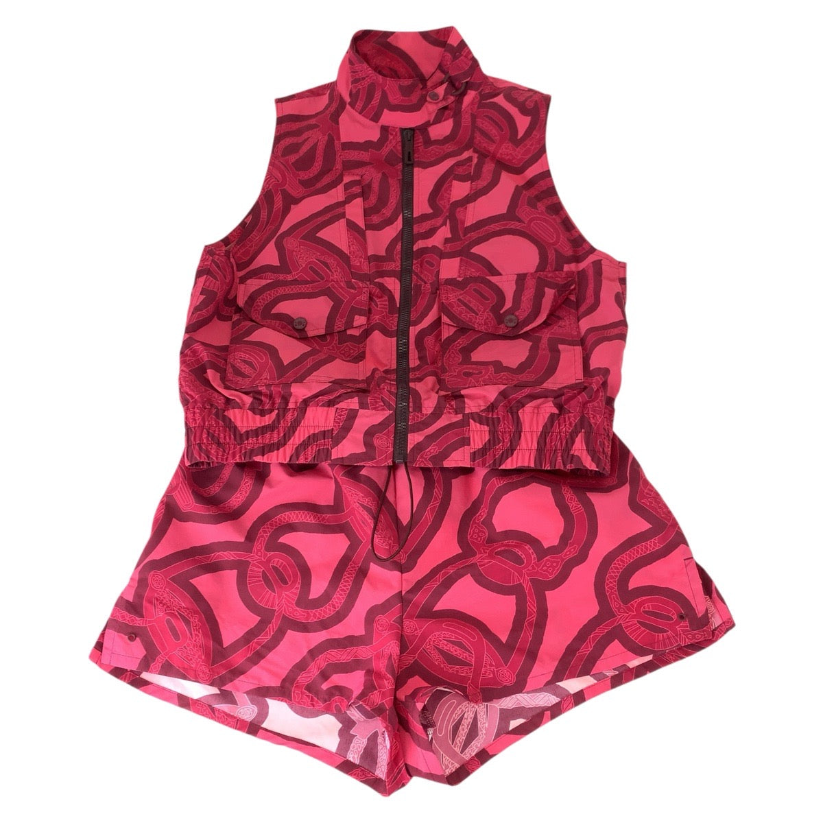 エルメス Fantaisie d'Etriers S ナイロンセットアップ