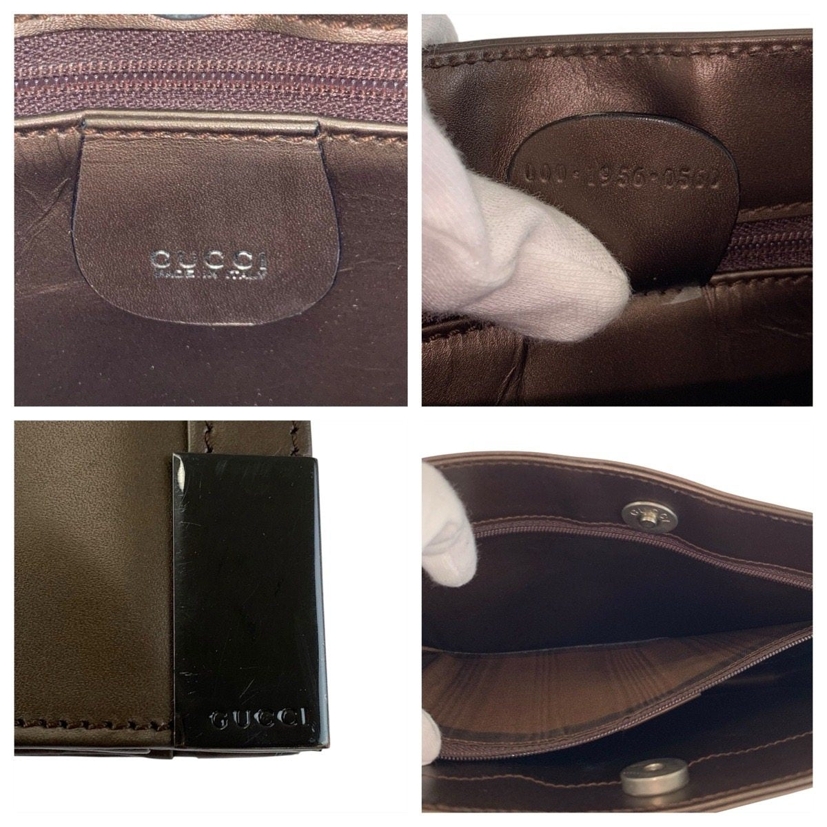 グッチ レザー2wayショルダーバッグ