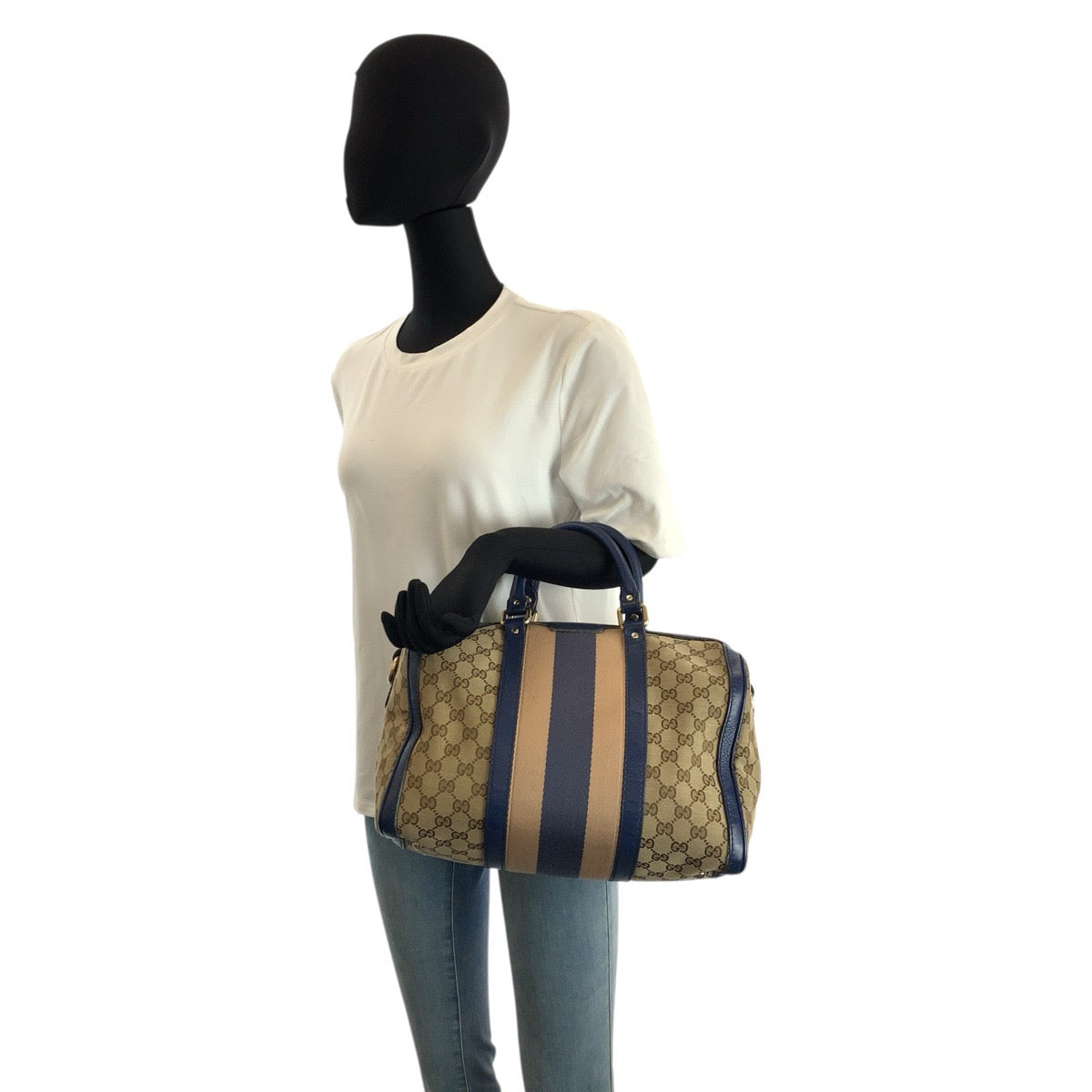 グッチ GGキャンバス2wayボストンバッグ