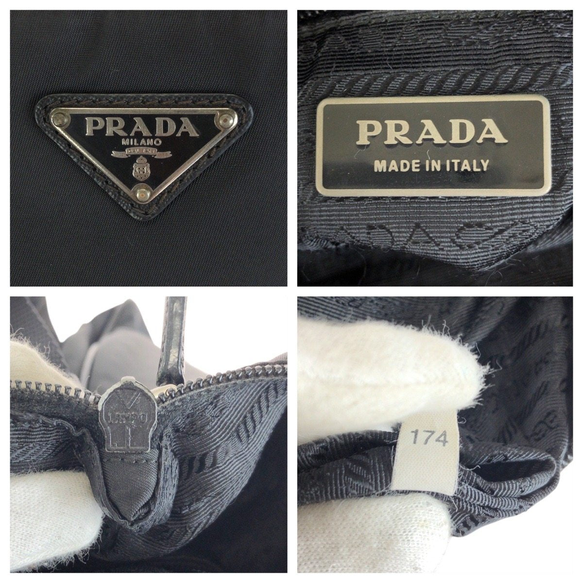 プラダ テスート ナイロンショルダーバッグ