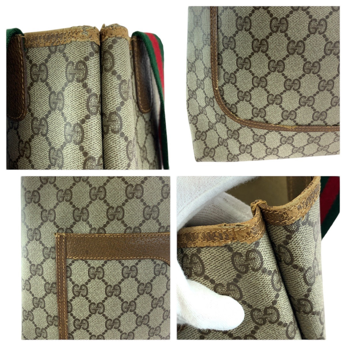 グッチ GGスプリームキャンバス トートバッグ