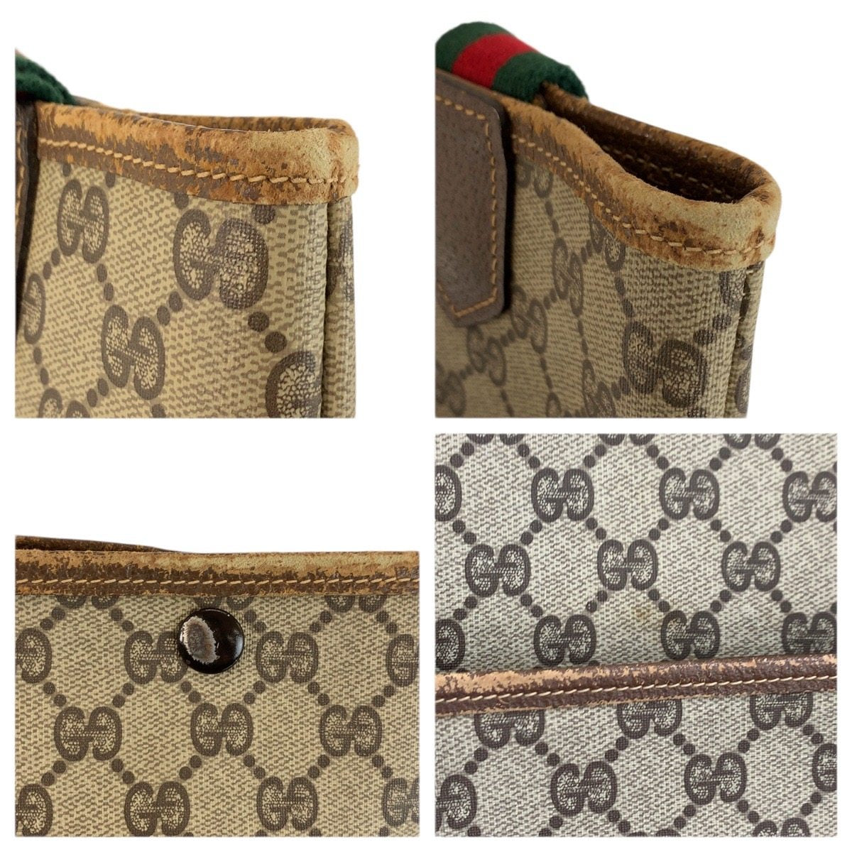 グッチ GGスプリームキャンバス トートバッグ