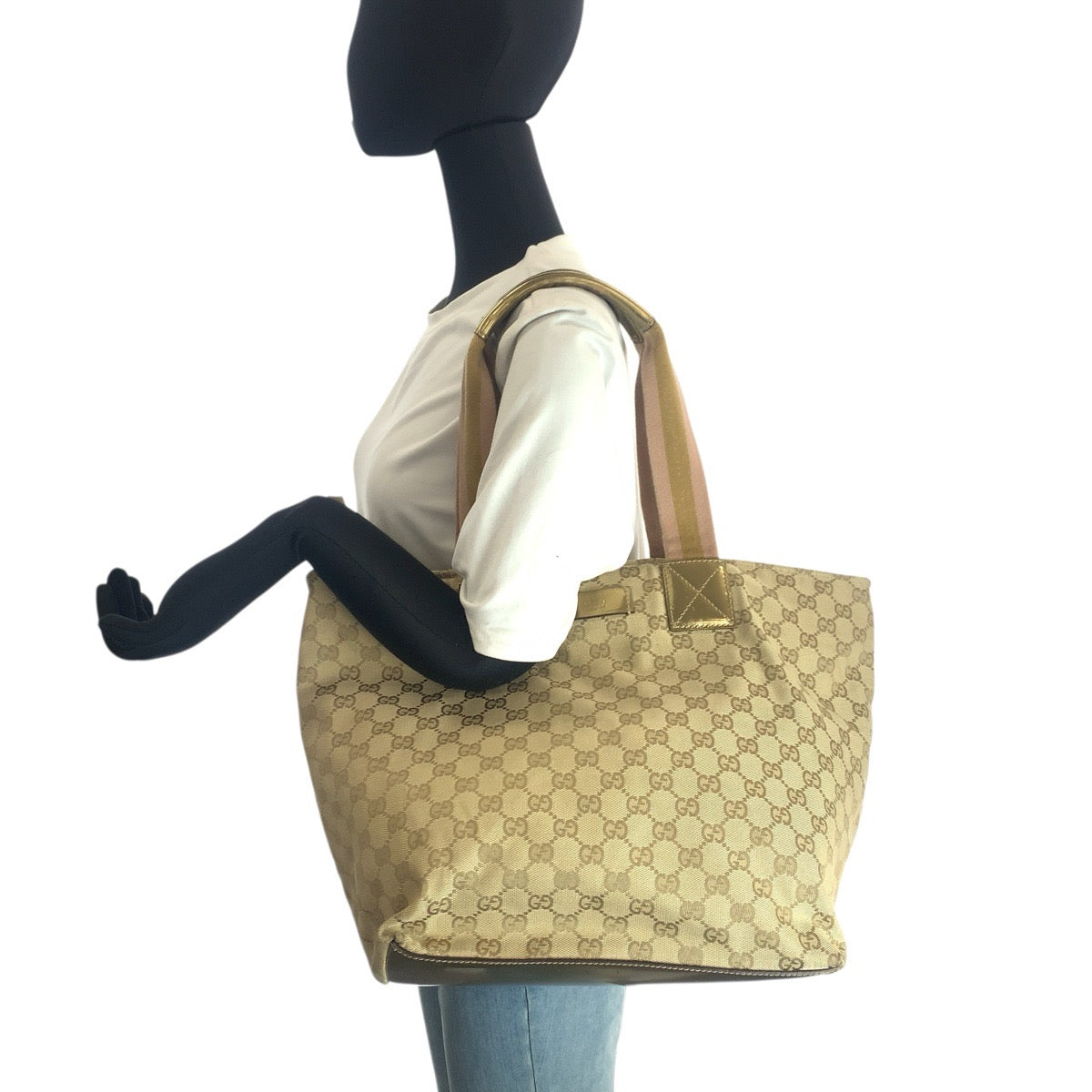 グッチ GGキャンバス トートバッグ