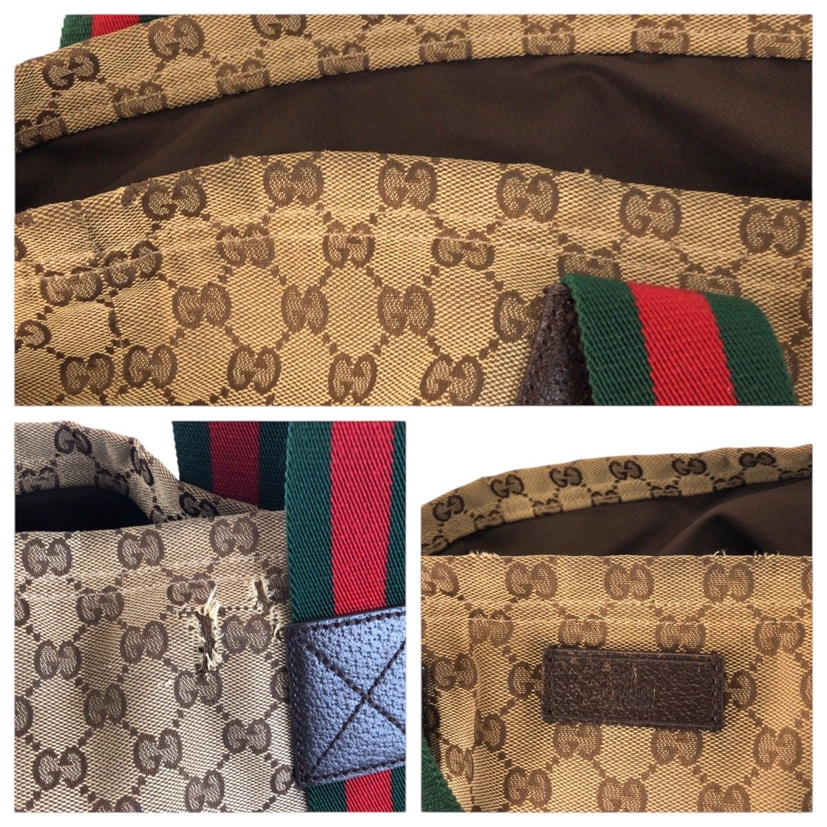 グッチ GGキャンバス2wayトートバッグ
