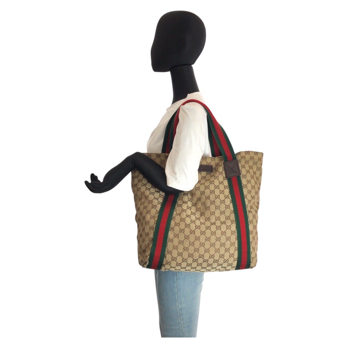 グッチ GGキャンバス2wayトートバッグ