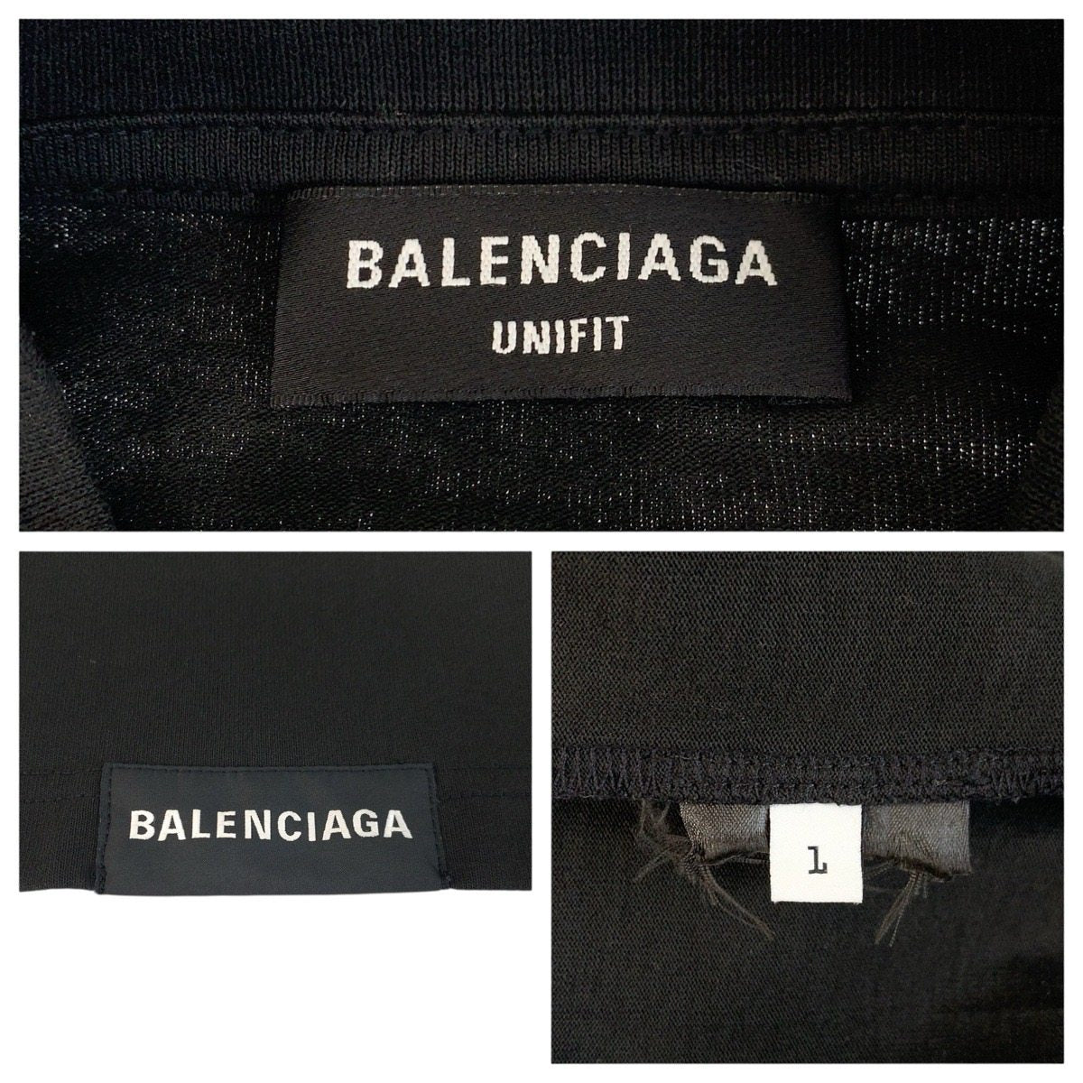 バレンシアガ コットン 半袖Tシャツ