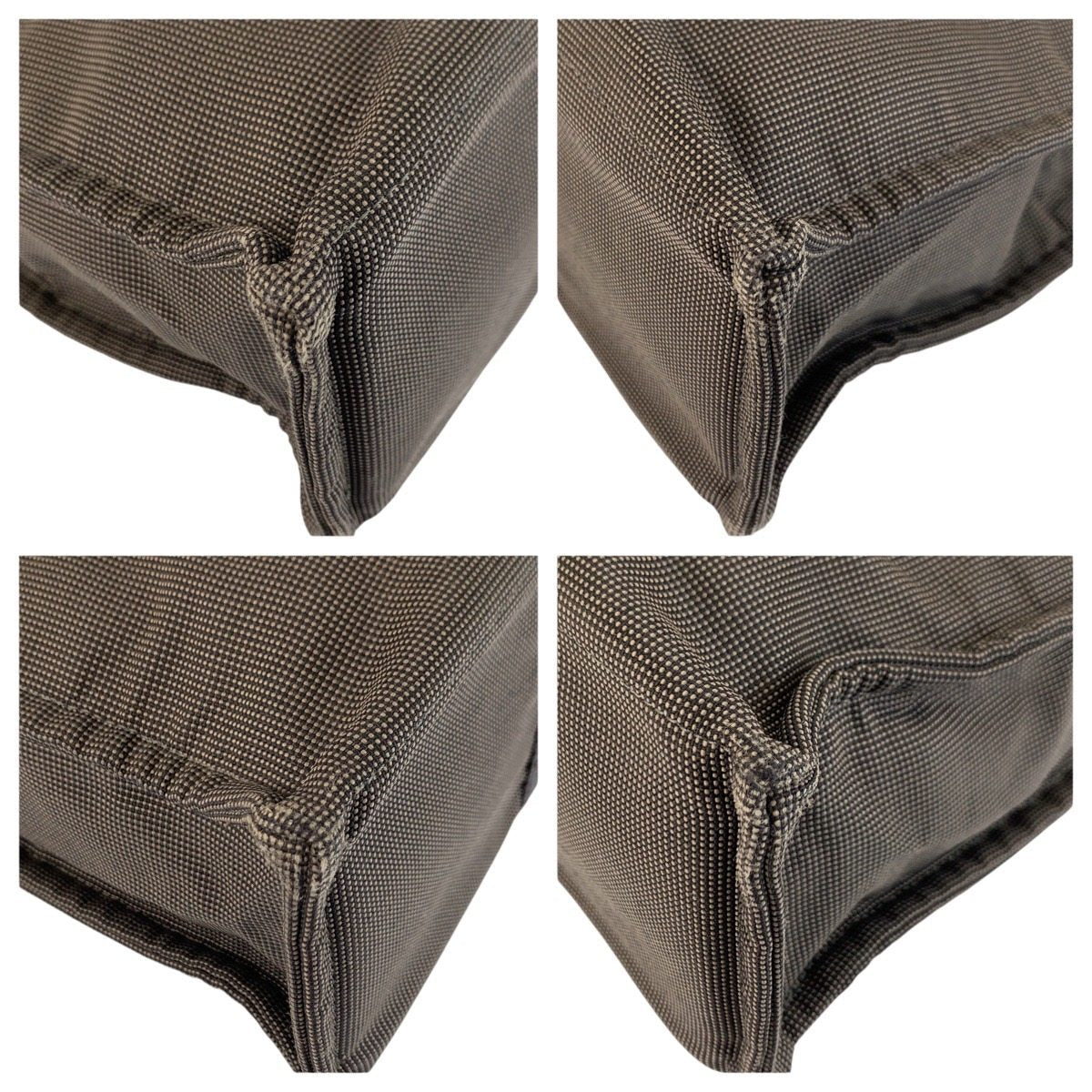 エルメス エールラインMM ポリアミド ポリエステル トートバッグ