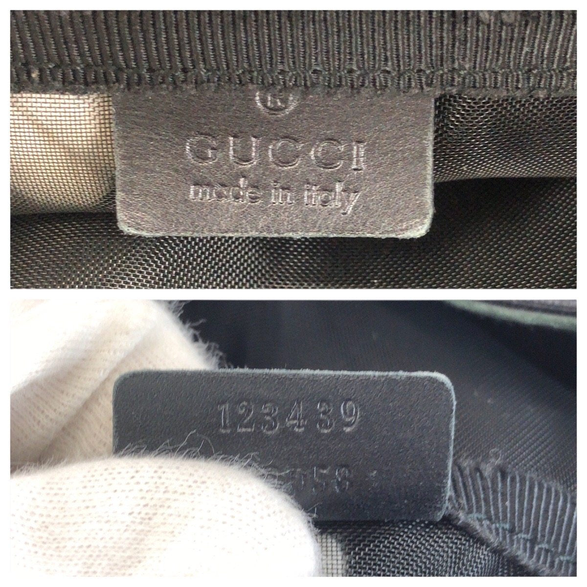 グッチ Gロゴ キャンバストートバッグ